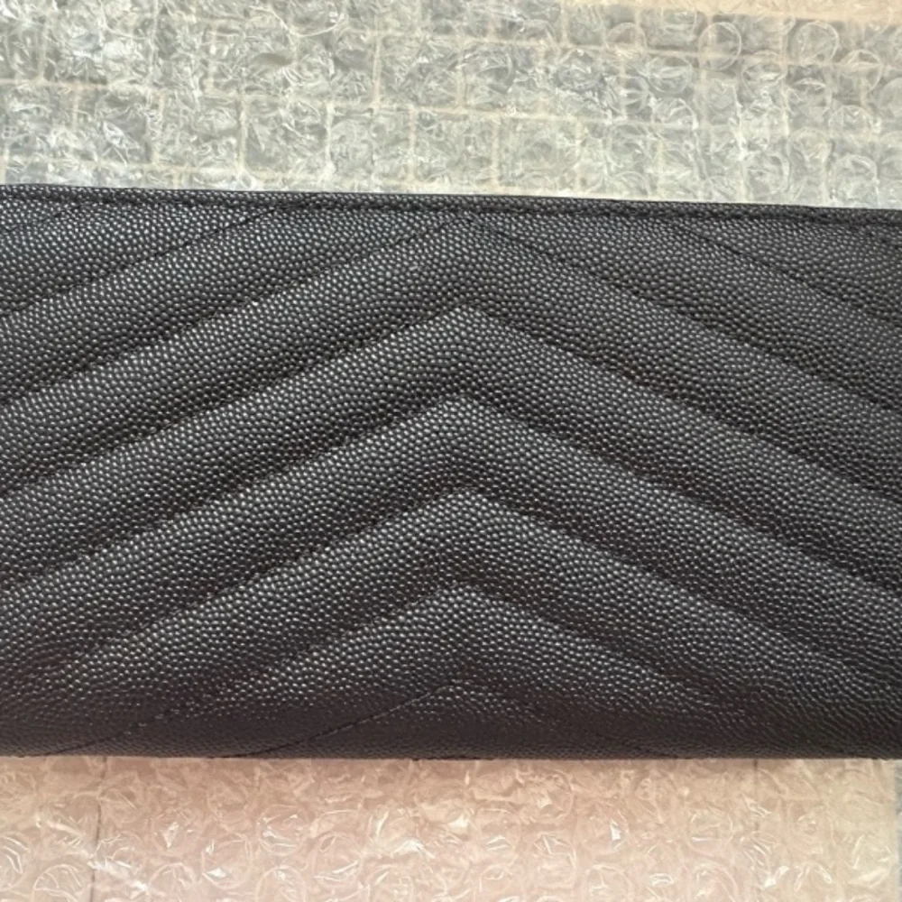 Yves Saint Laurent Cassandre Matelasse Zip Around Quilted Wallet - Picture 11 of 12